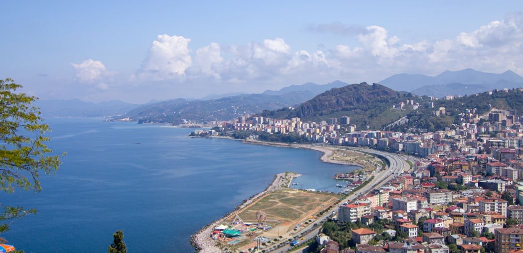 Giresun sahil panoraması